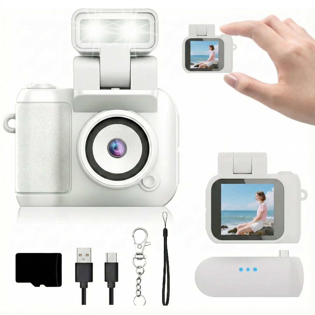 Mini Cámara Retro Digital