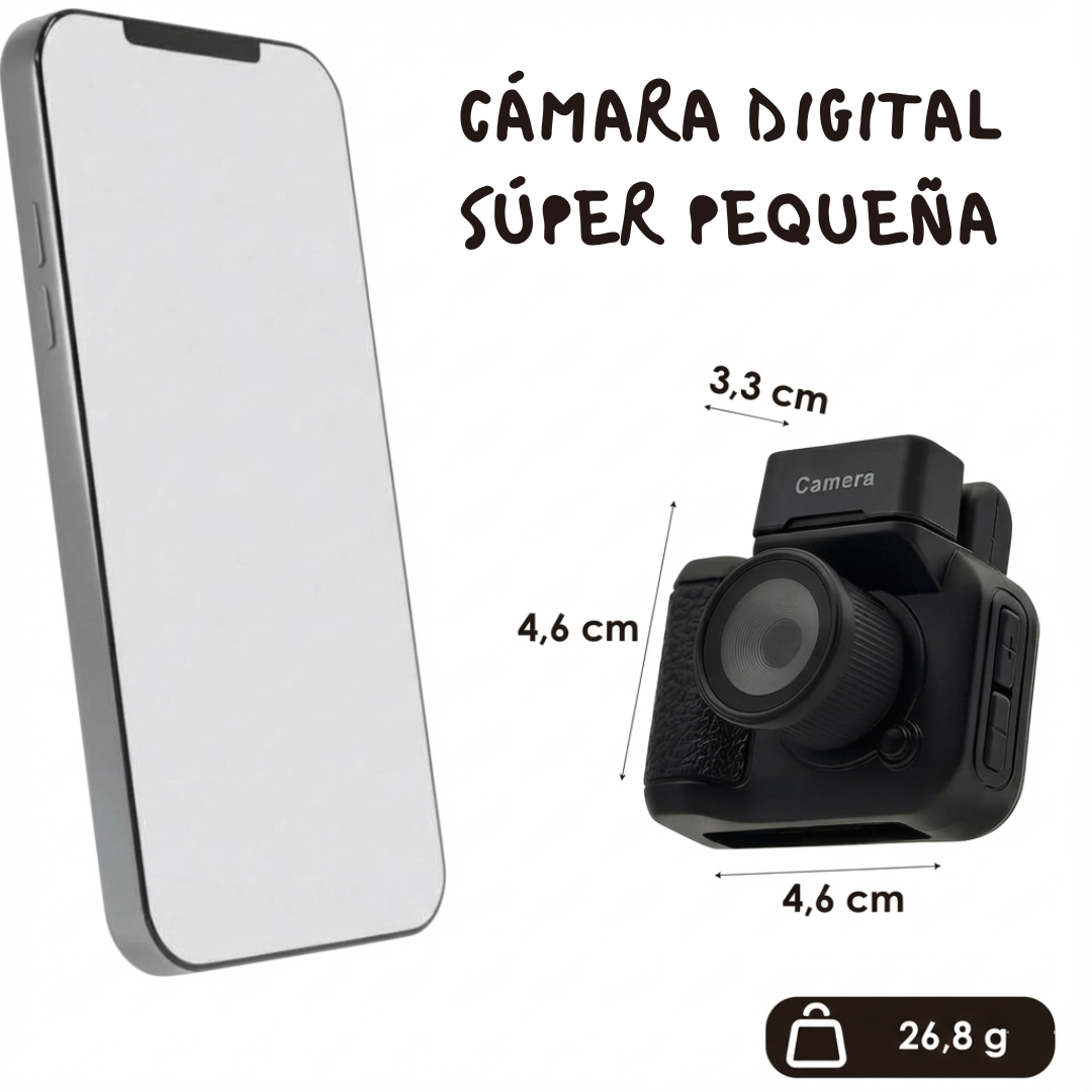 Mini Cámara Retro Digital